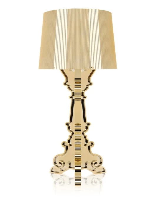 Lampada da tavolo Kartell Bourgie metal gold