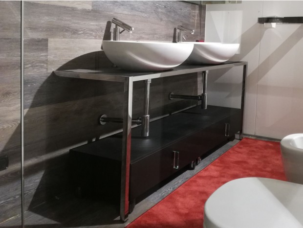 Mobile bagno con spazio lavatrice - Arredamento e Casalinghi In vendita a  Bergamo