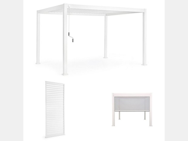 PERGOLA Pacific 3X4 Bianco BIZZOTTO