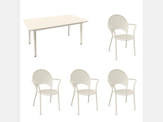 Gruppi tavoli e sedute Outdoor Emu Set Plus4 e Sole