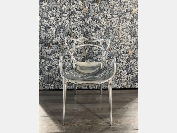 Sedia con braccioli Kartell Masters Metal