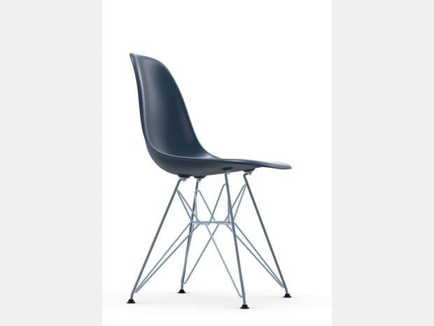 Sedia senza braccioli Vitra Eames Plastic Side Chair RE DSR