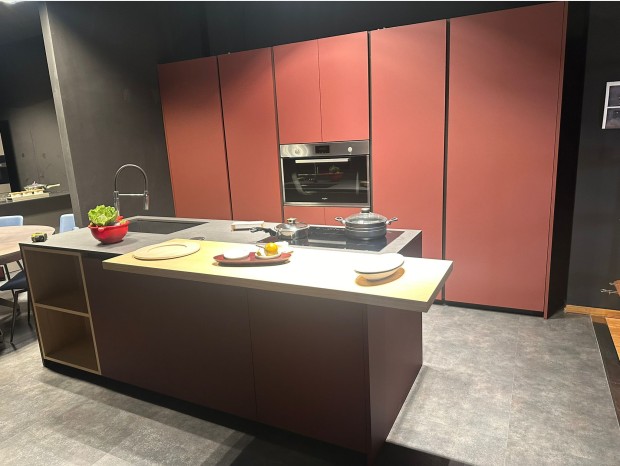 Cucina con Isola MK Cucine 023 velluto plus