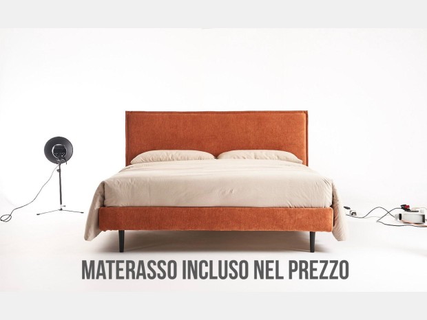 Letto matrimoniale Produzione Artigianale Skin